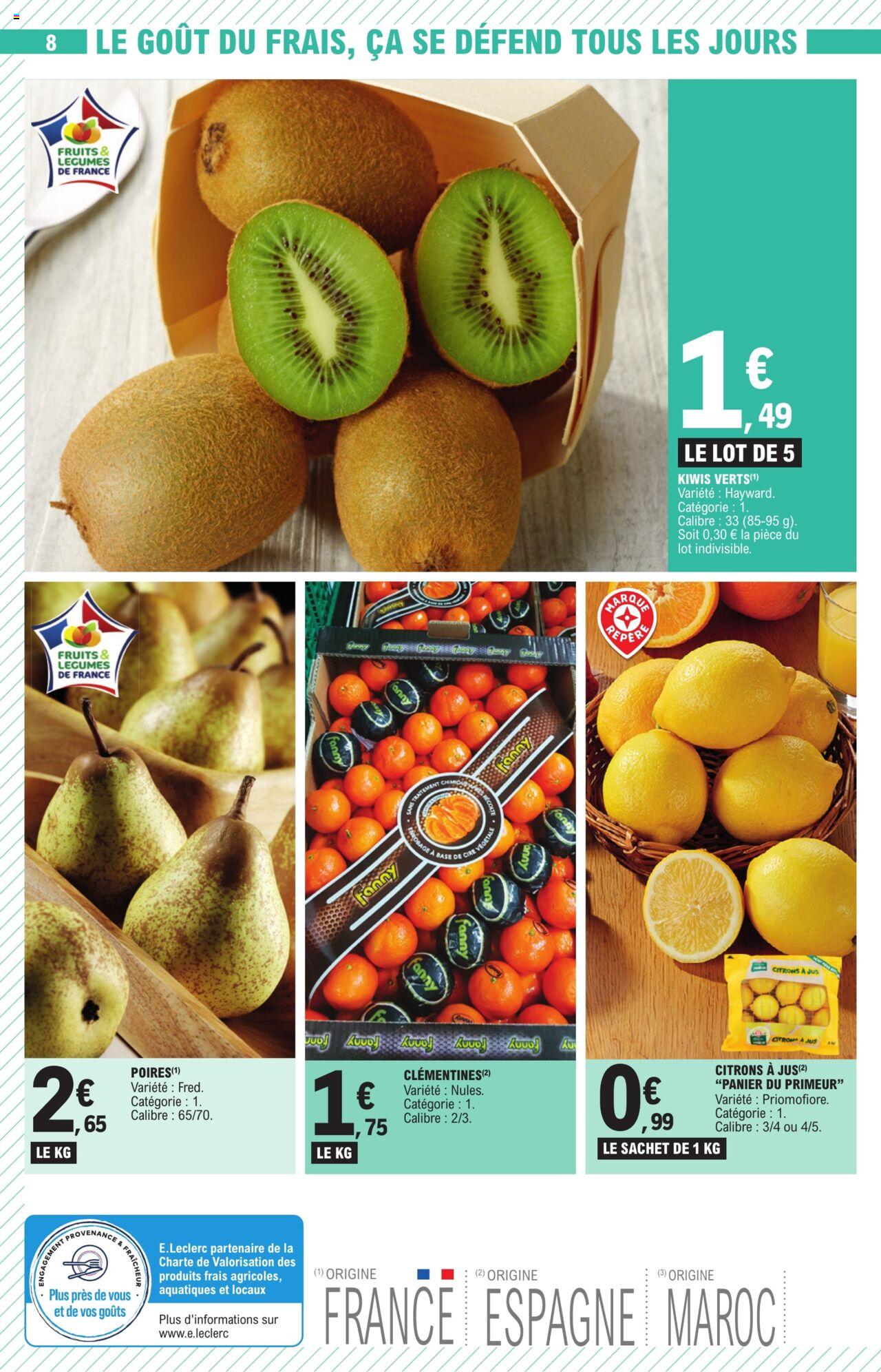 Catalogue E.leclerc 26 – 30 Décembre 2023 Page 8