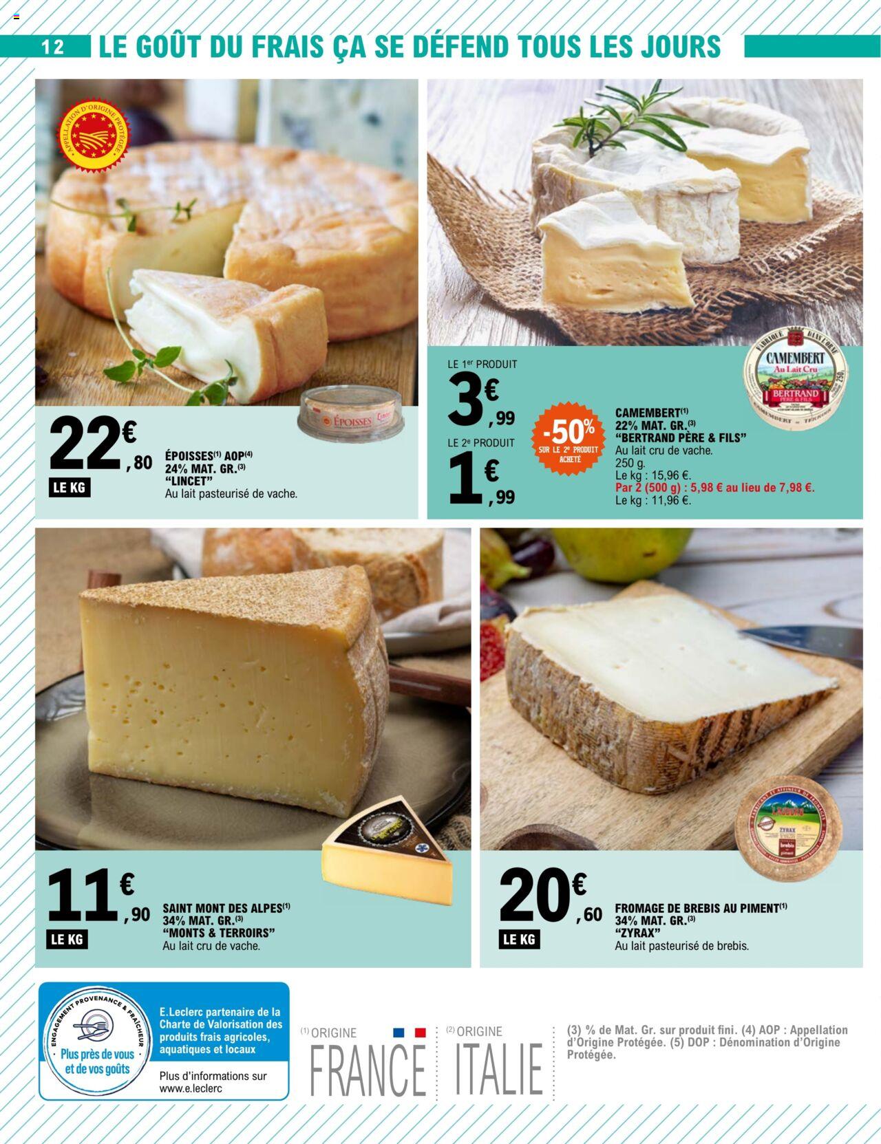Catalogue E.leclerc 26 – 30 Mars 2024 Page 12