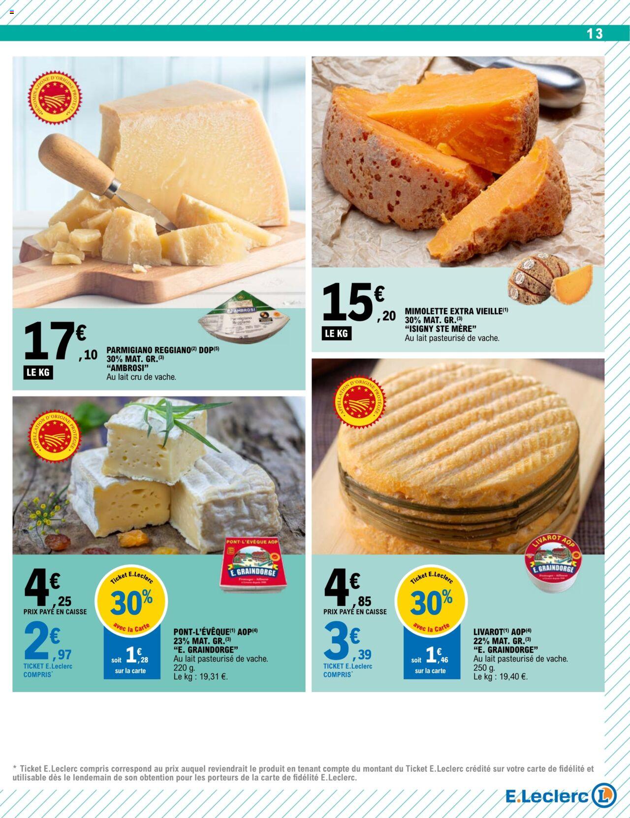 Catalogue E.leclerc 26 – 30 Mars 2024 Page 13