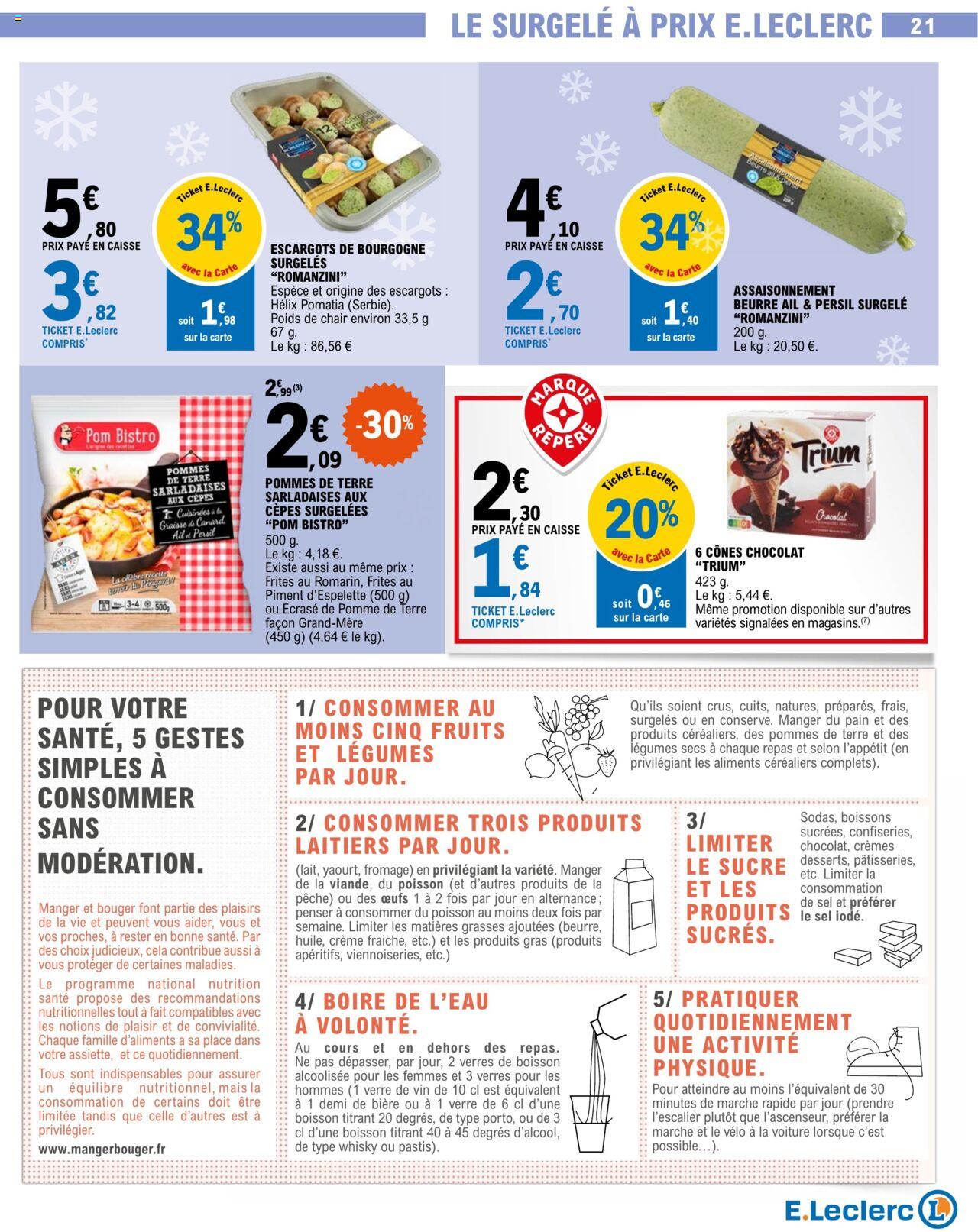 Catalogue E.leclerc 26 – 30 Mars 2024 Page 21