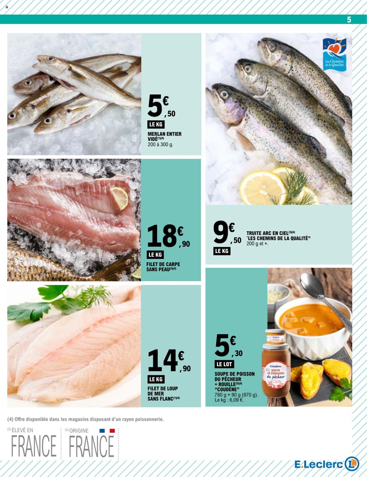 Catalogue E.leclerc 26 – 30 Mars 2024 Page 5