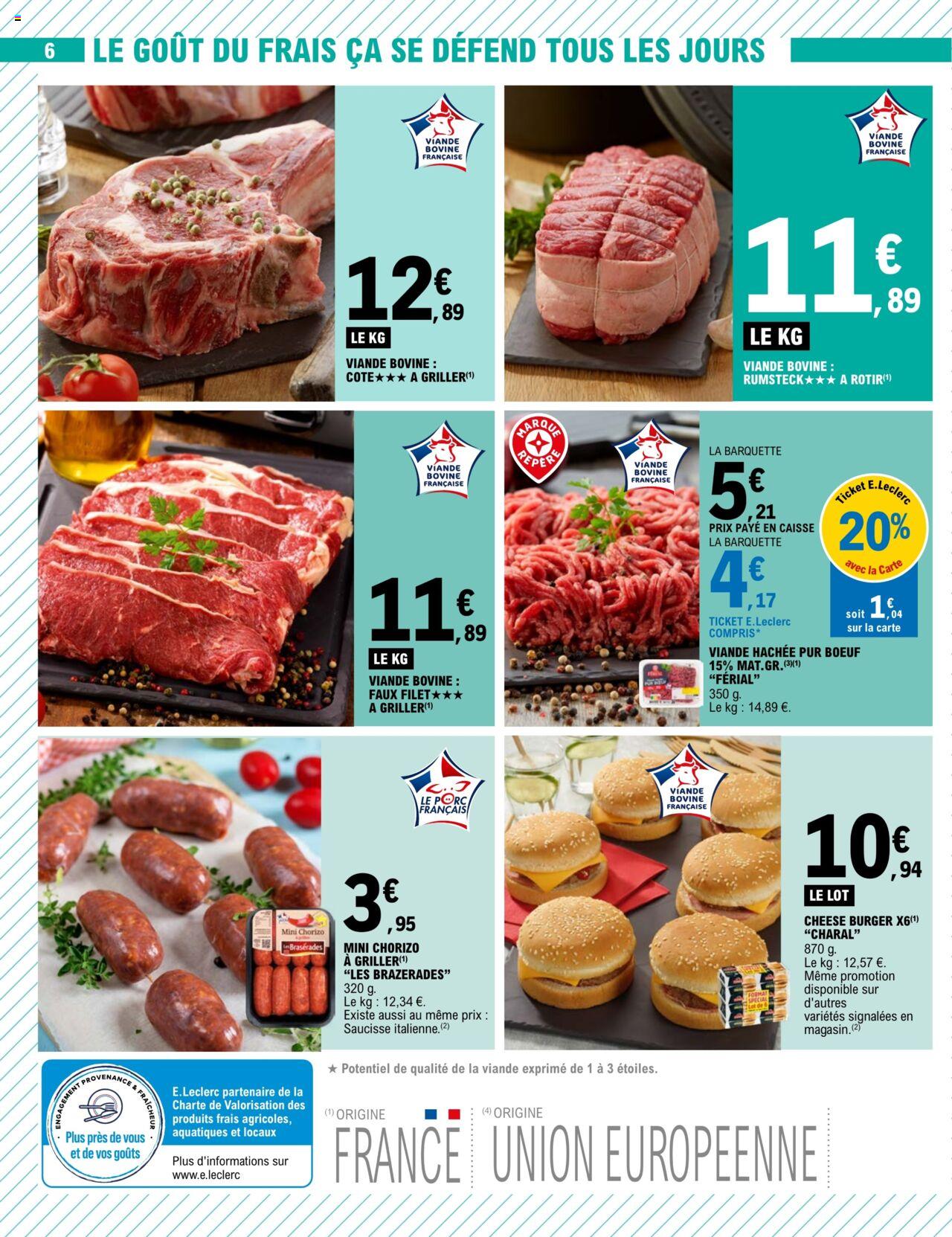 Catalogue E.leclerc 26 – 30 Mars 2024 Page 6