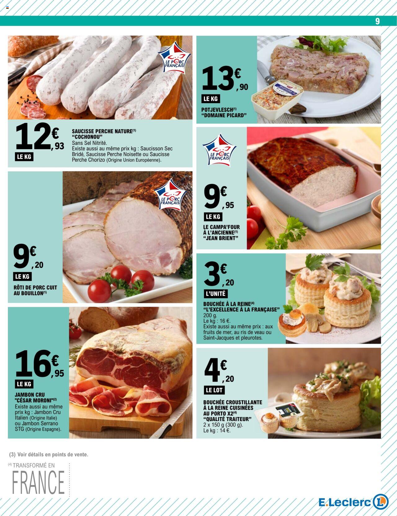 Catalogue E.leclerc 26 – 30 Mars 2024 Page 9