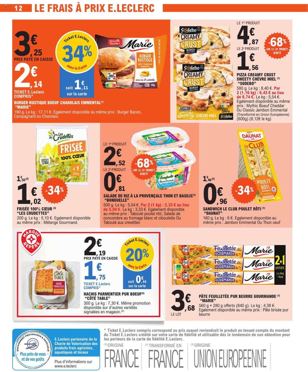 Catalogue E.leclerc 27 Feb – 9 Mar 2024 Page 12