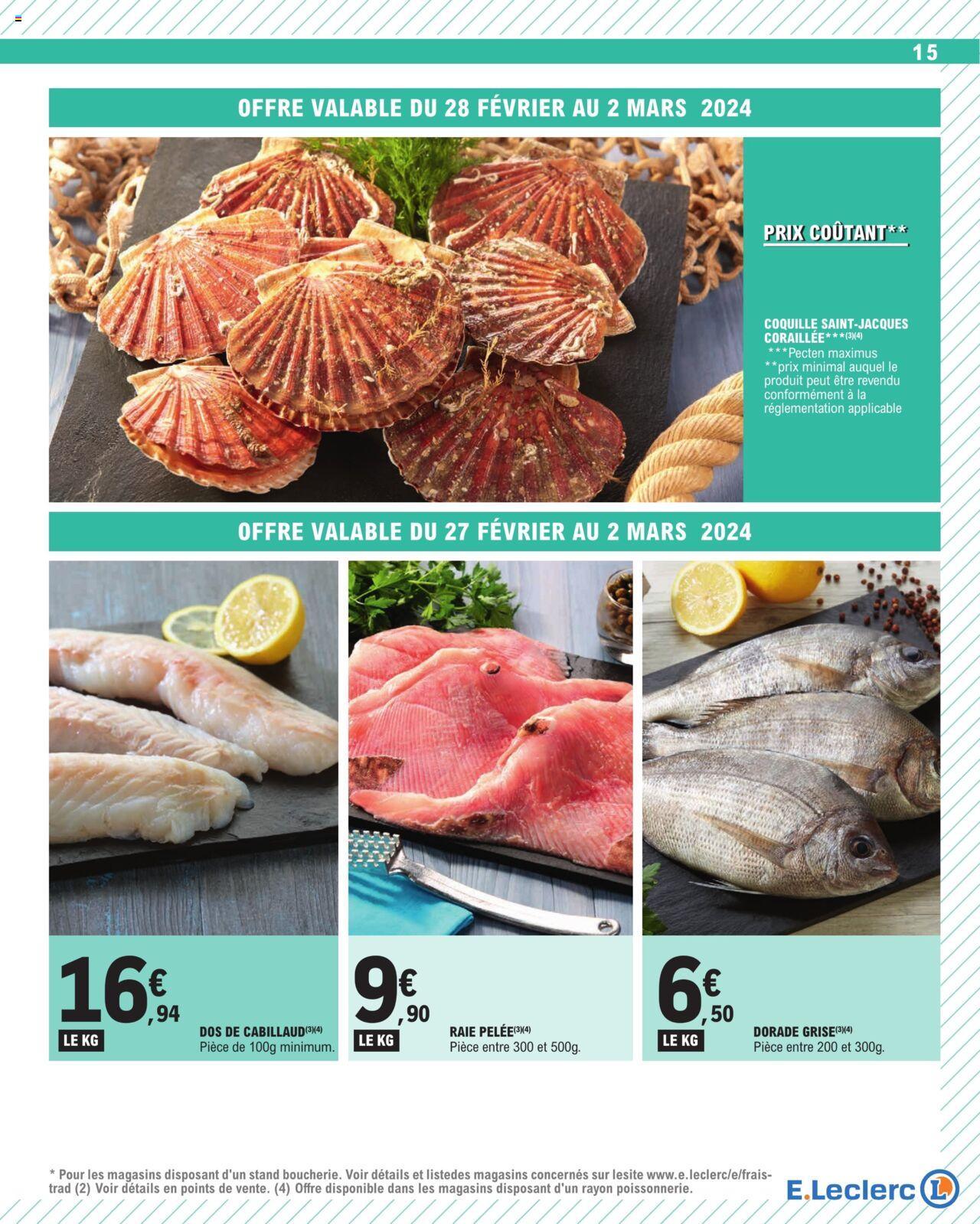Catalogue E.leclerc 27 Feb – 9 Mar 2024 Page 15