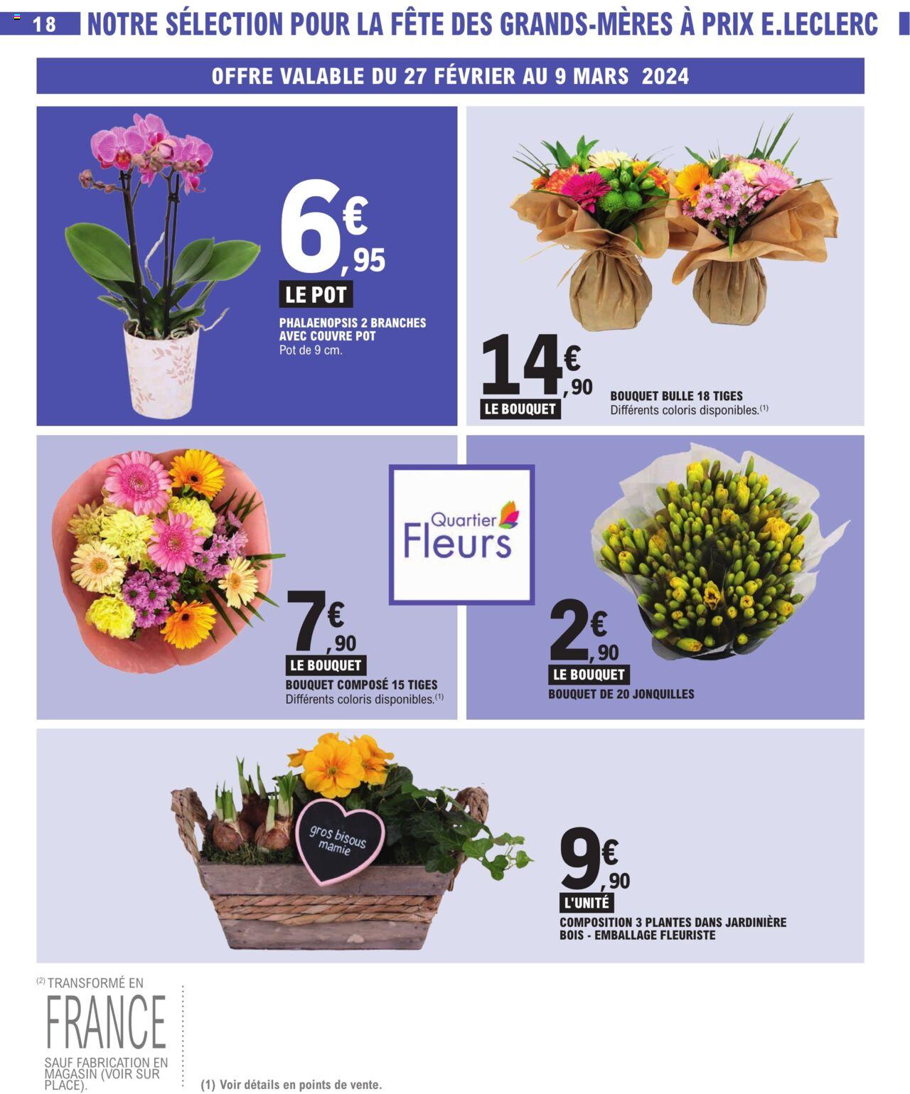 Catalogue E.leclerc 27 Feb – 9 Mar 2024 Page 18
