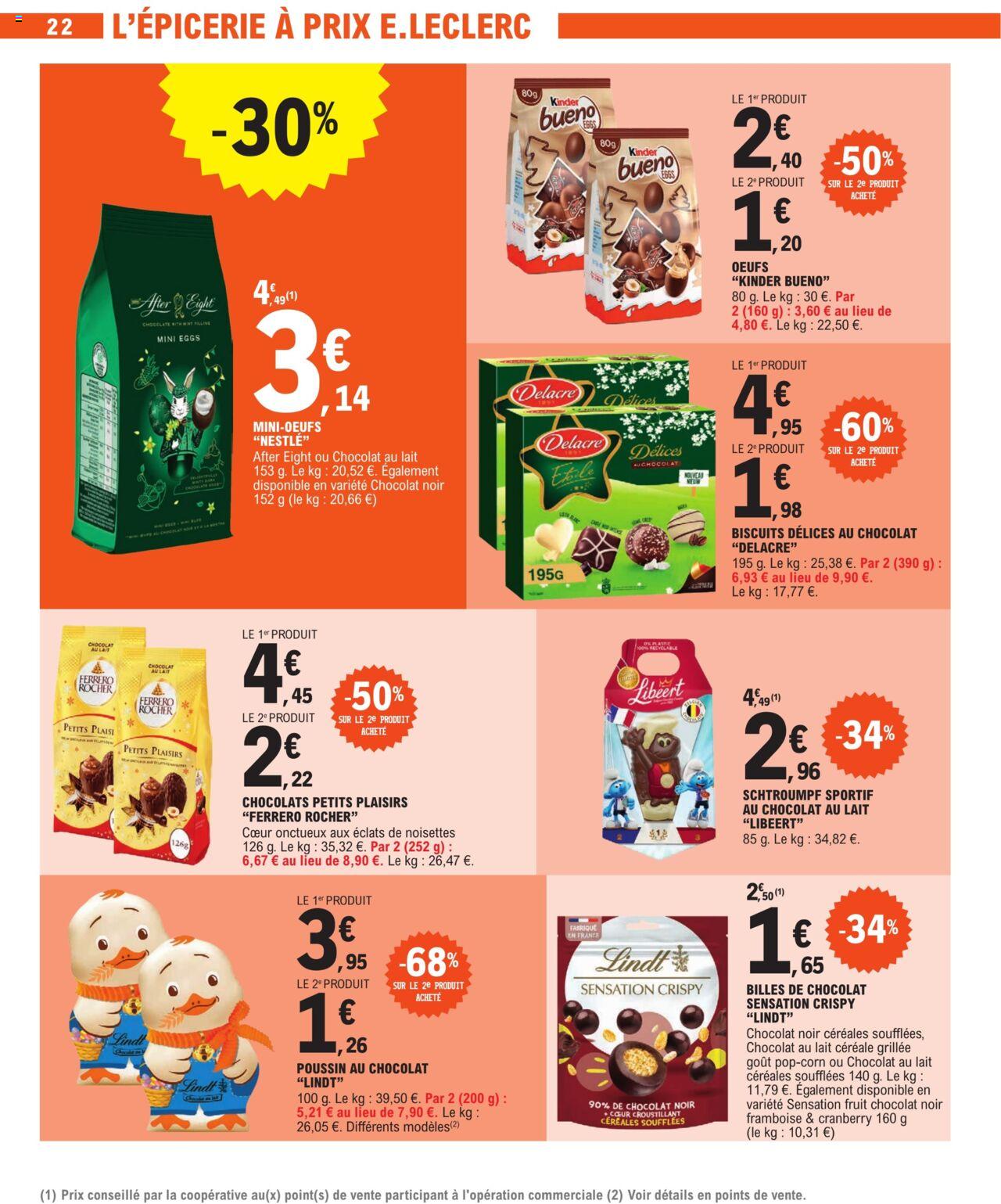 Catalogue E.leclerc 27 Feb – 9 Mar 2024 Page 22