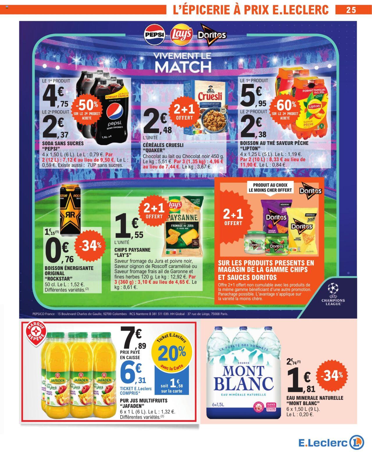 Catalogue E.leclerc 27 Feb – 9 Mar 2024 Page 25
