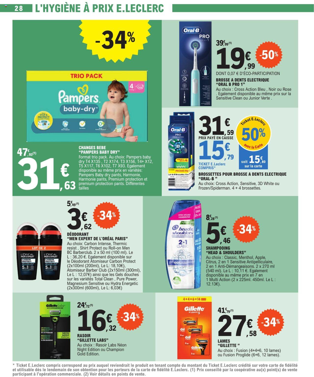 Catalogue E.leclerc 27 Feb – 9 Mar 2024 Page 28