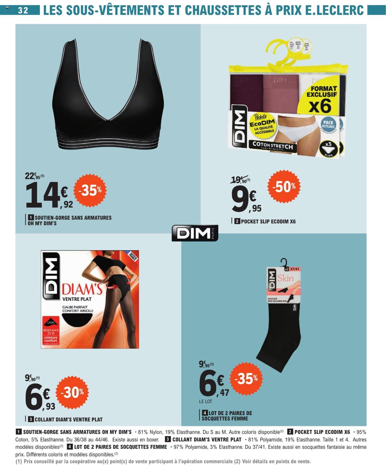 Catalogue E.leclerc 27 Feb – 9 Mar 2024 Page 32