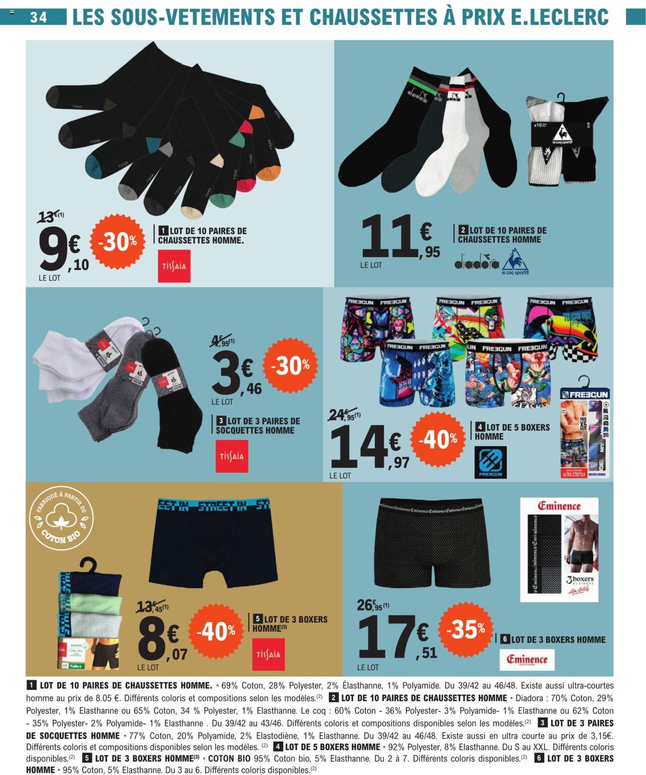 Catalogue E.leclerc 27 Feb – 9 Mar 2024 Page 34