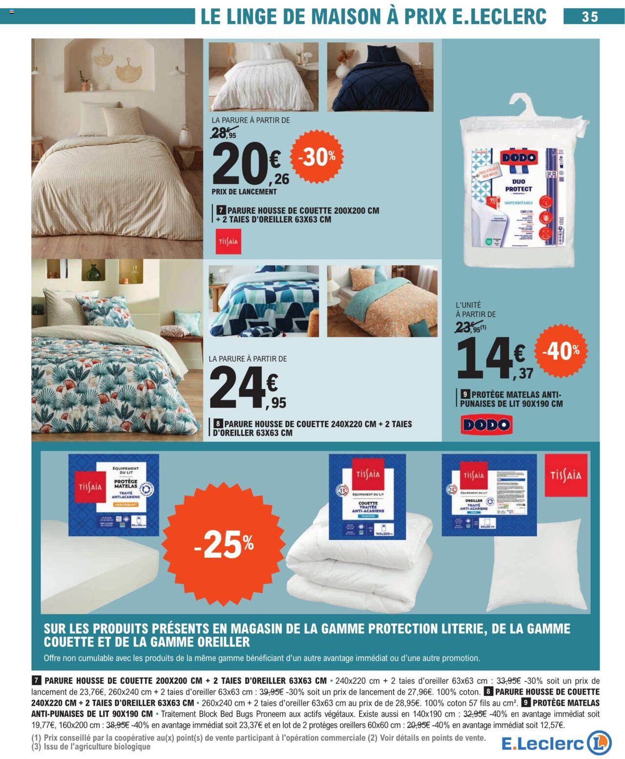 Catalogue E.leclerc 27 Feb – 9 Mar 2024 Page 35