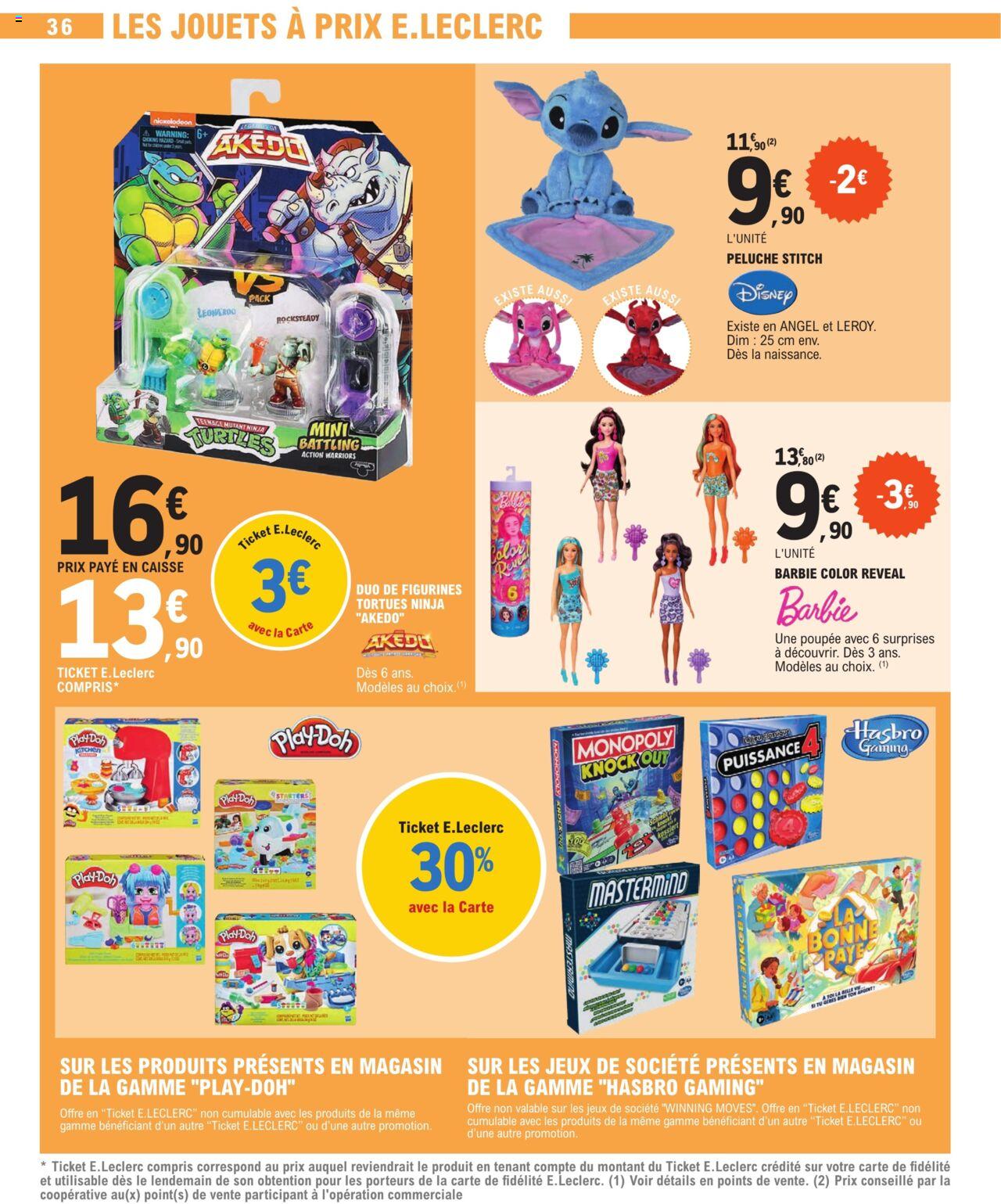 Catalogue E.leclerc 27 Feb – 9 Mar 2024 Page 36