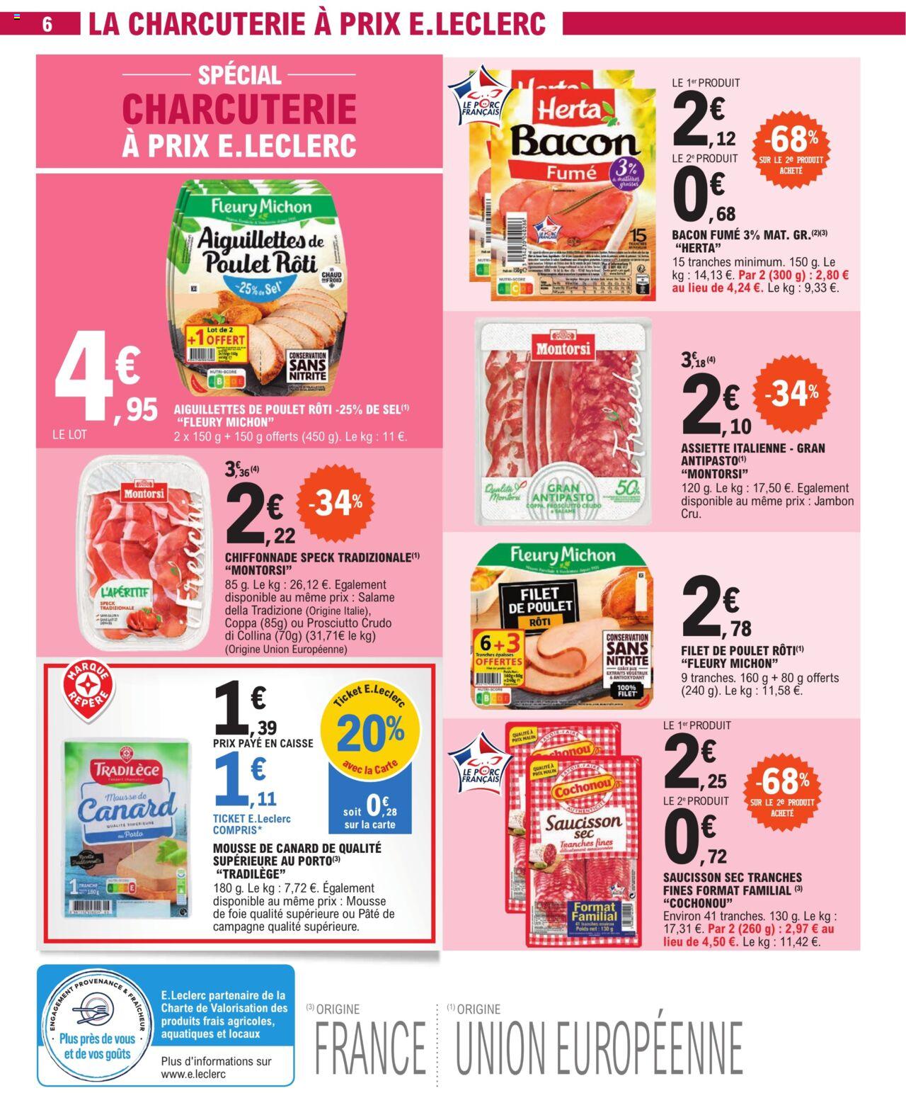 Catalogue E.leclerc 27 Feb – 9 Mar 2024 Page 6