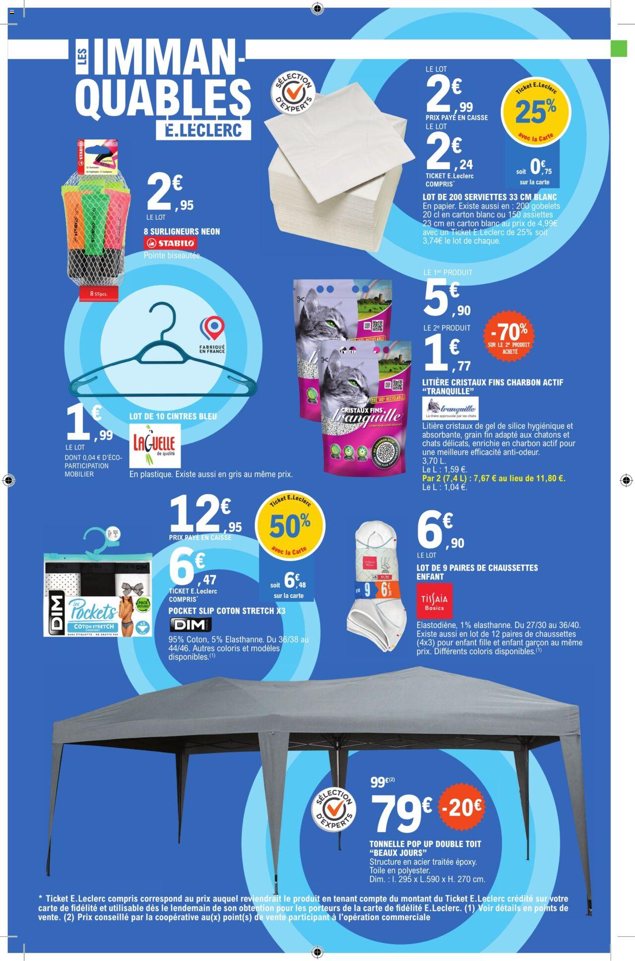 Catalogue E.leclerc 28 Mai – 8 Juin 2024 Page 2
