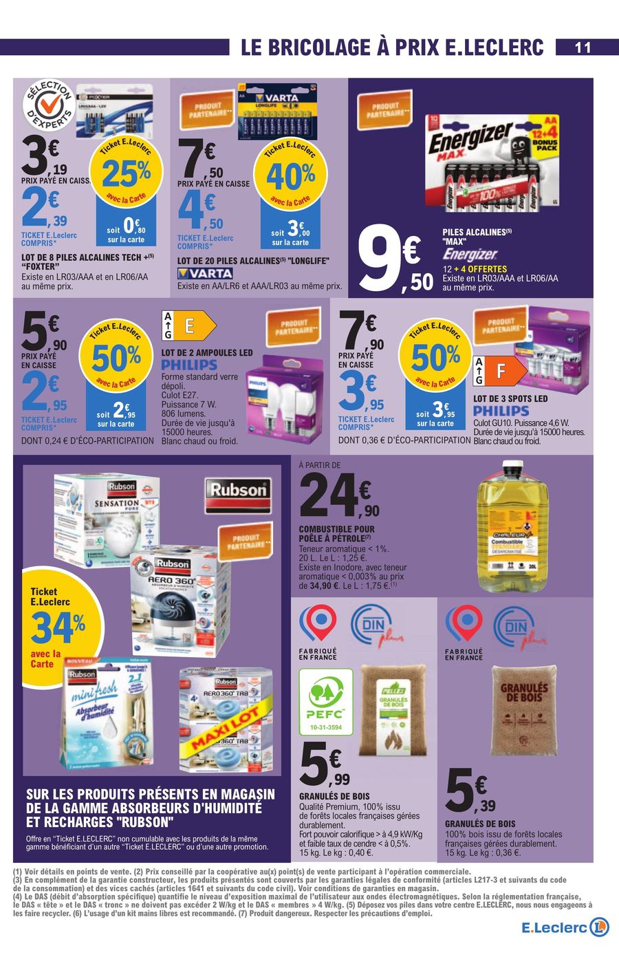 Catalogue E.leclerc 28 Nov – 9 Déc 2023 Page 11