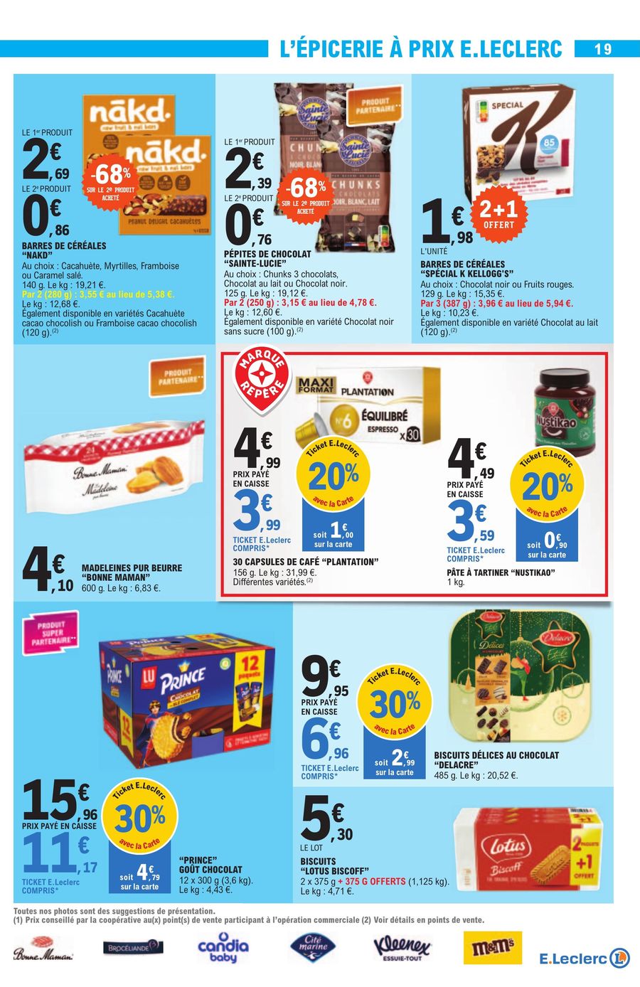 Catalogue E.leclerc 28 Nov – 9 Déc 2023 Page 19