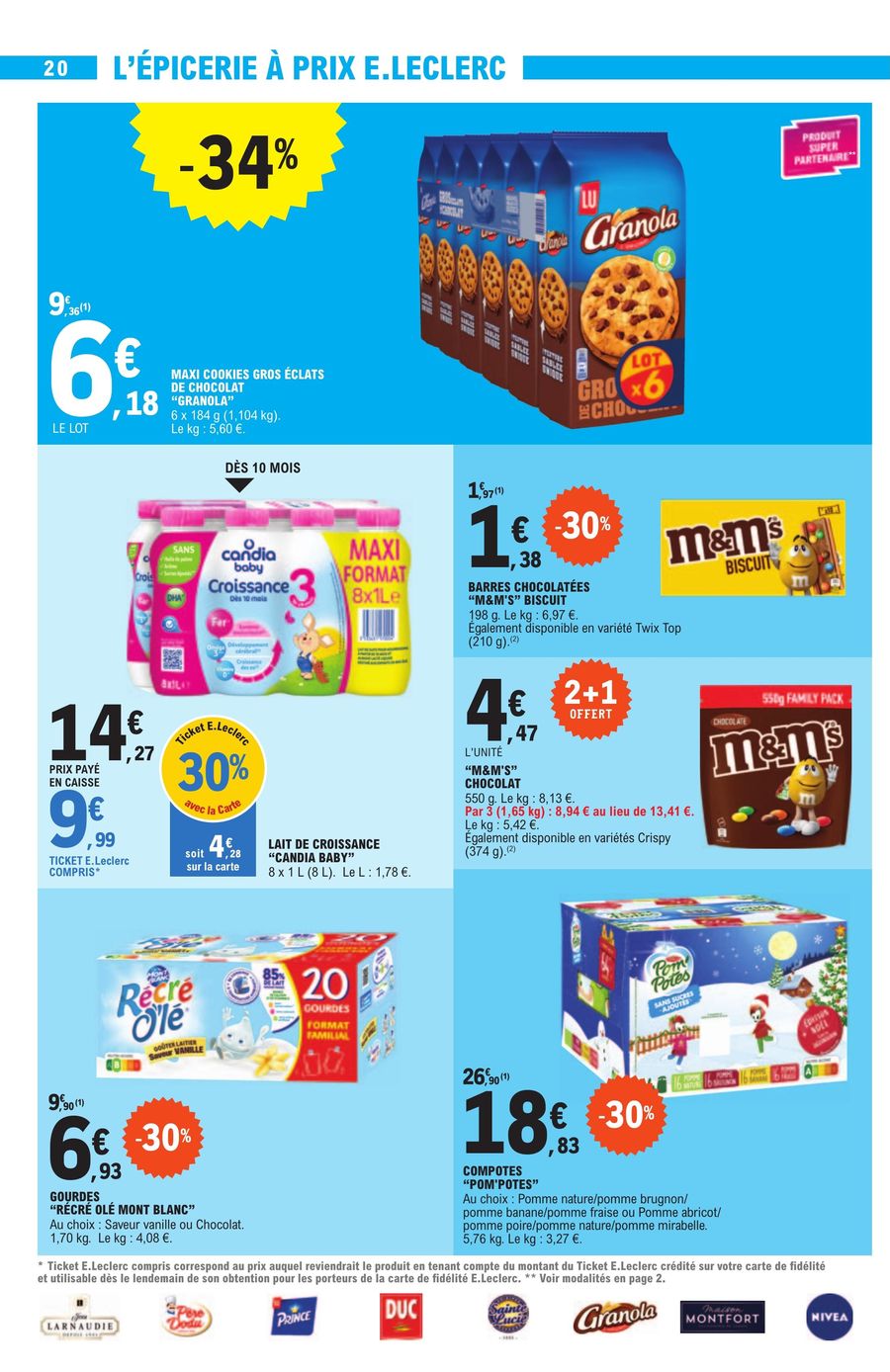 Catalogue E.leclerc 28 Nov – 9 Déc 2023 Page 20