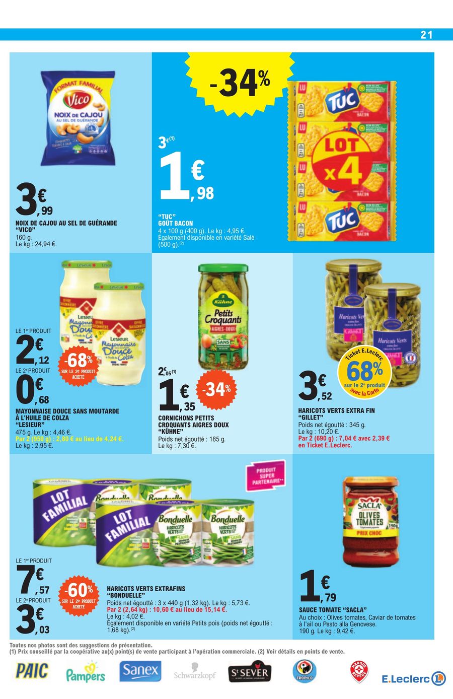 Catalogue E.leclerc 28 Nov – 9 Déc 2023 Page 21