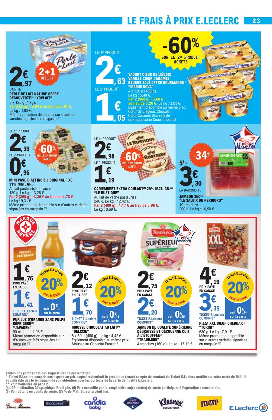 Catalogue E.leclerc 28 Nov – 9 Déc 2023 Page 23