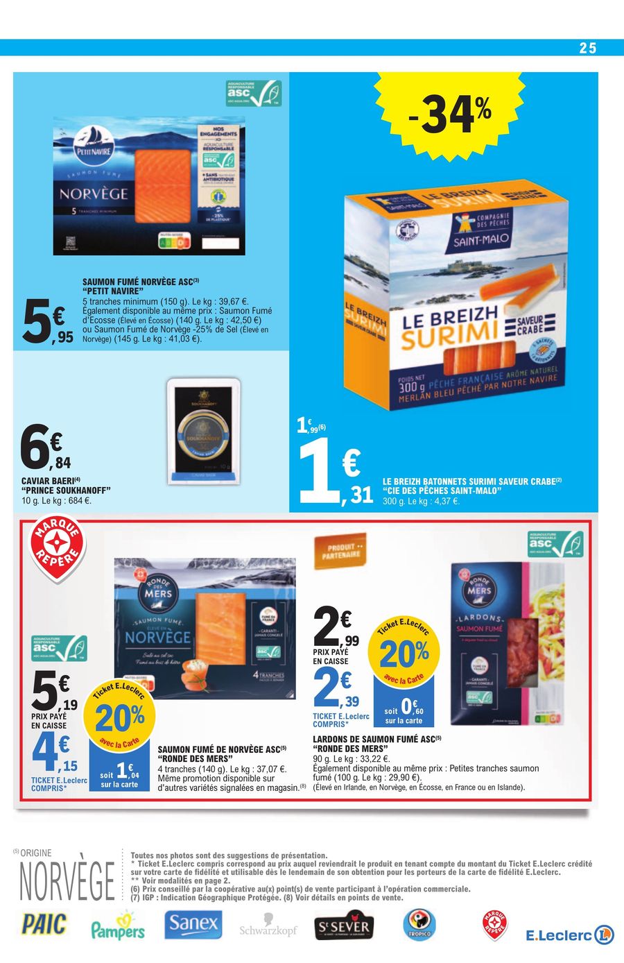 Catalogue E.leclerc 28 Nov – 9 Déc 2023 Page 25