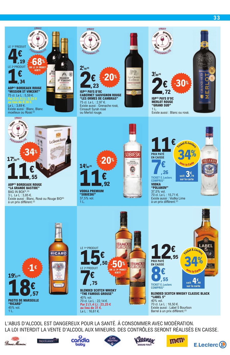 Catalogue E.leclerc 28 Nov – 9 Déc 2023 Page 33