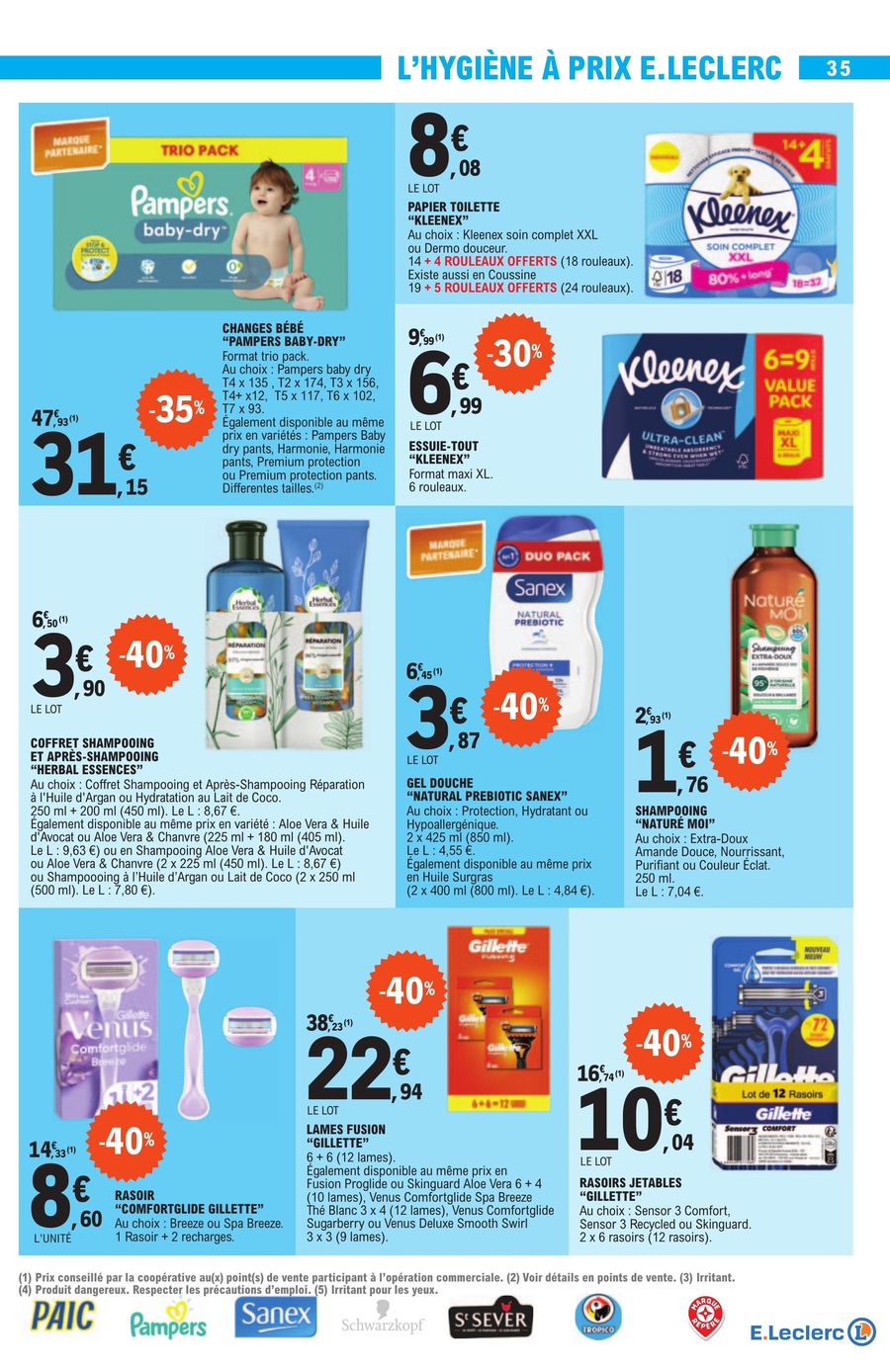 Catalogue E.leclerc 28 Nov – 9 Déc 2023 Page 35