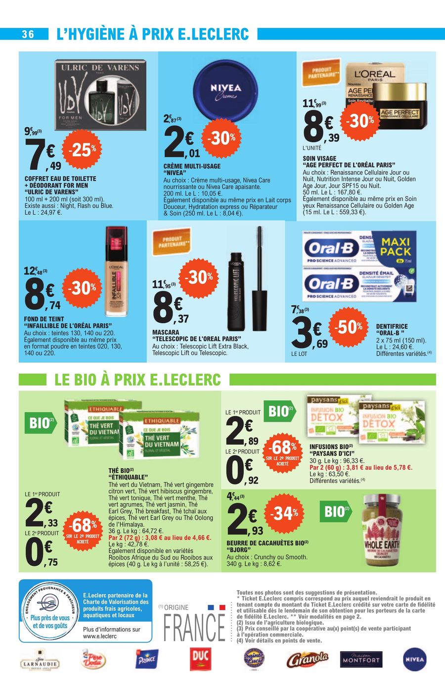 Catalogue E.leclerc 28 Nov – 9 Déc 2023 Page 36