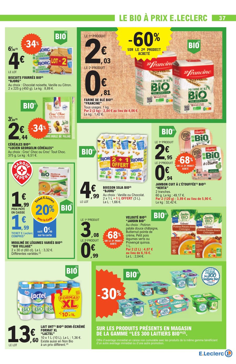 Catalogue E.leclerc 28 Nov – 9 Déc 2023 Page 37