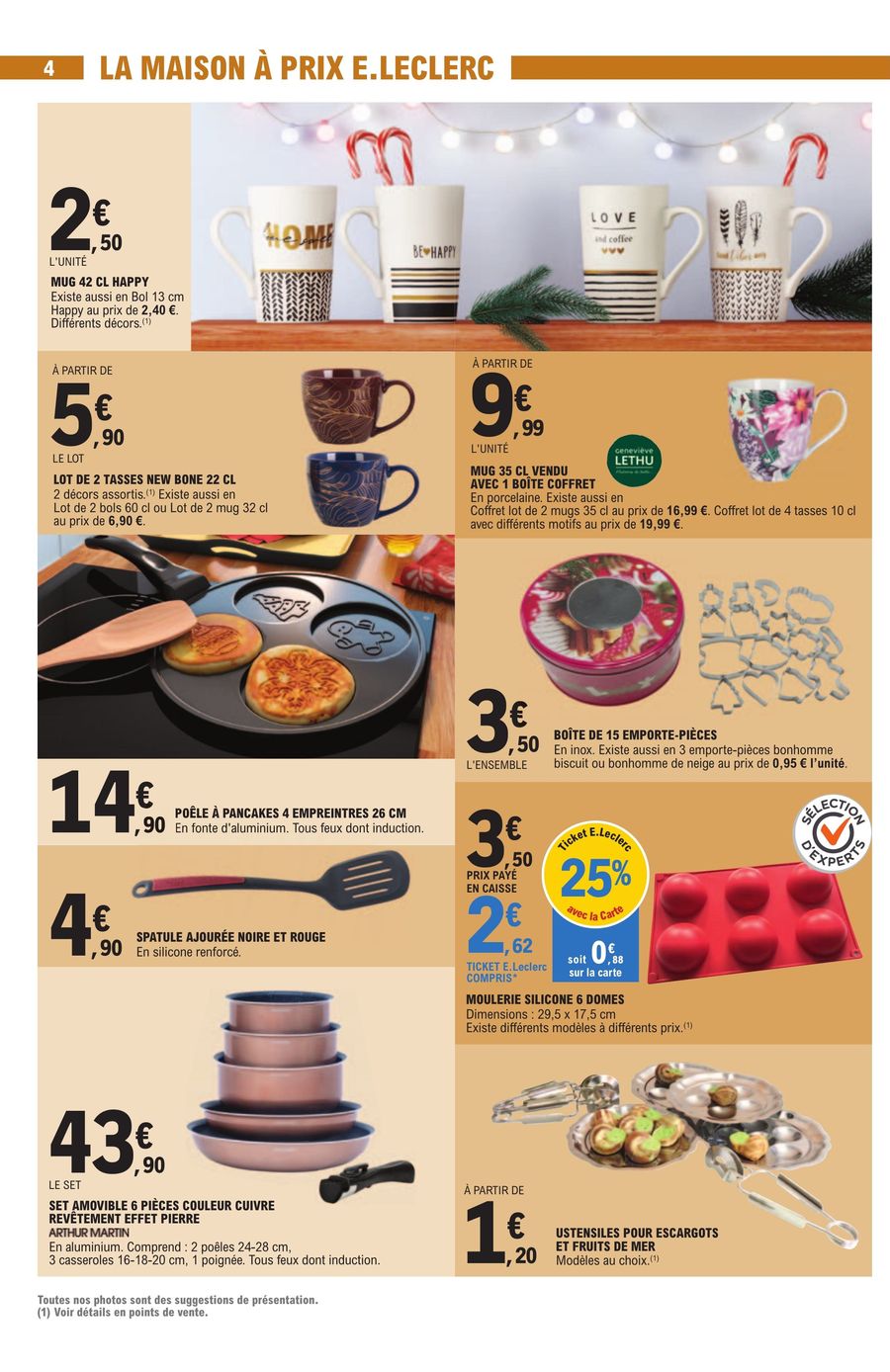 Catalogue E.leclerc 28 Nov – 9 Déc 2023 Page 4