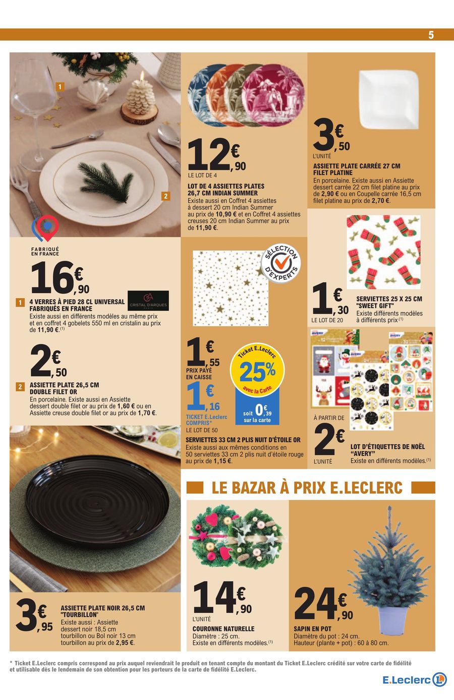 Catalogue E.leclerc 28 Nov – 9 Déc 2023 Page 5