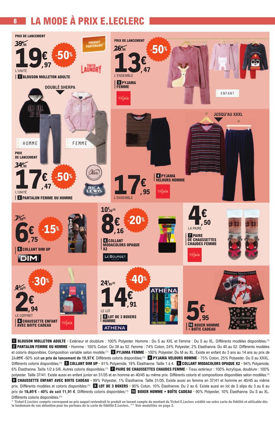 Catalogue E.leclerc 28 Nov – 9 Déc 2023 Page 8
