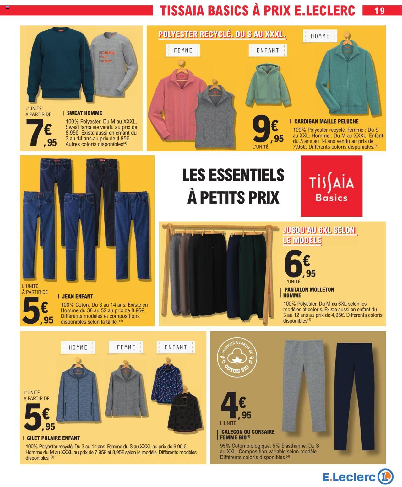 Catalogue E.leclerc 3 – 13 Janvier 2024 Page 19