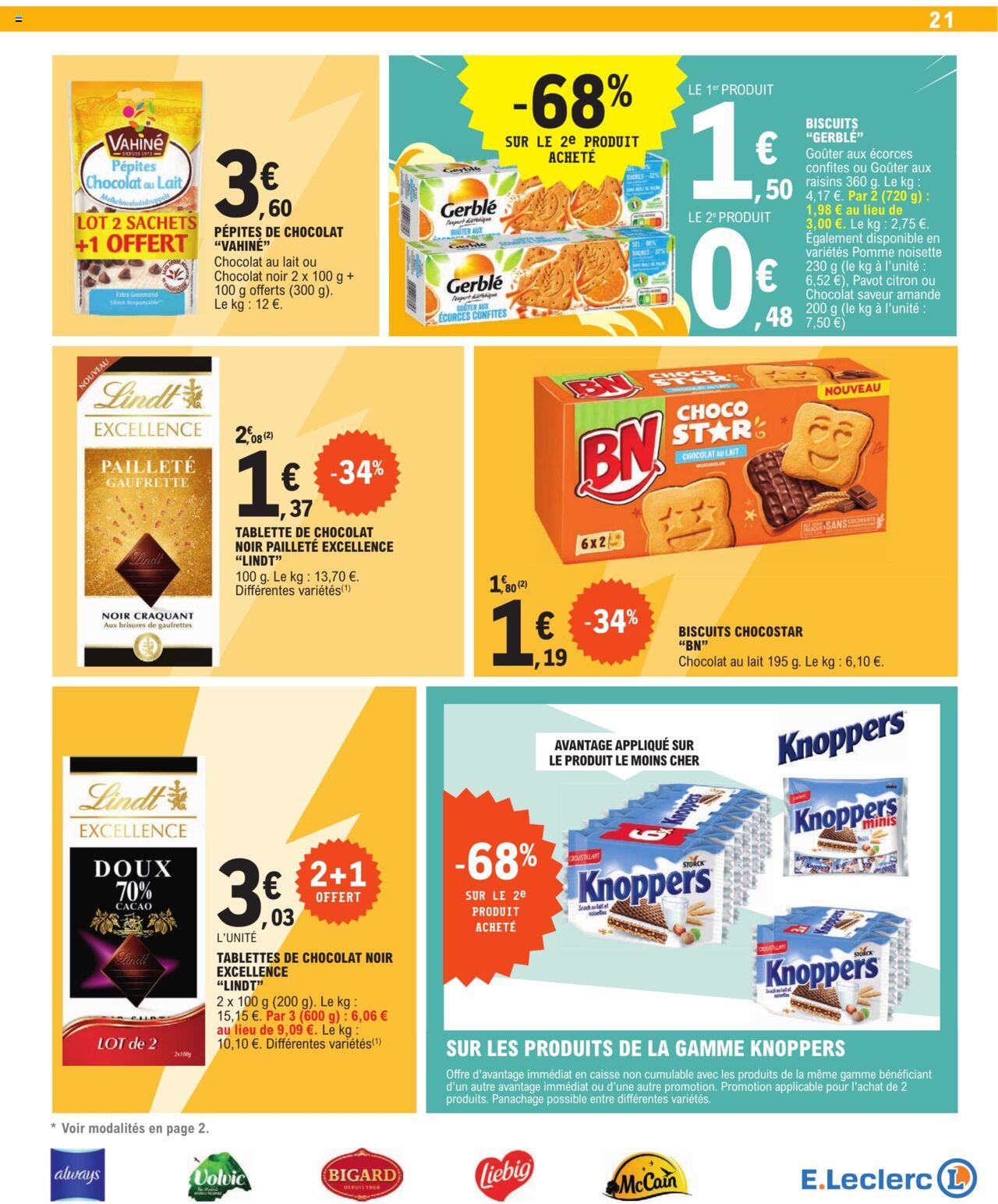 Catalogue E.leclerc 3 – 13 Janvier 2024 Page 21