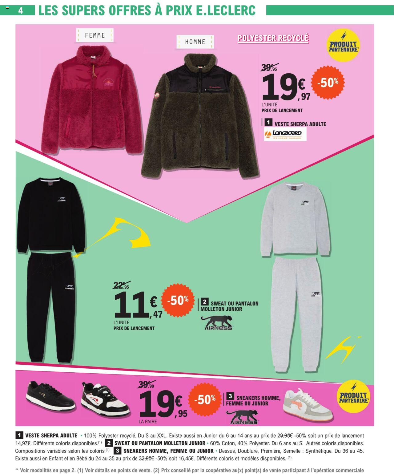 Catalogue E.leclerc 3 – 13 Janvier 2024 Page 4