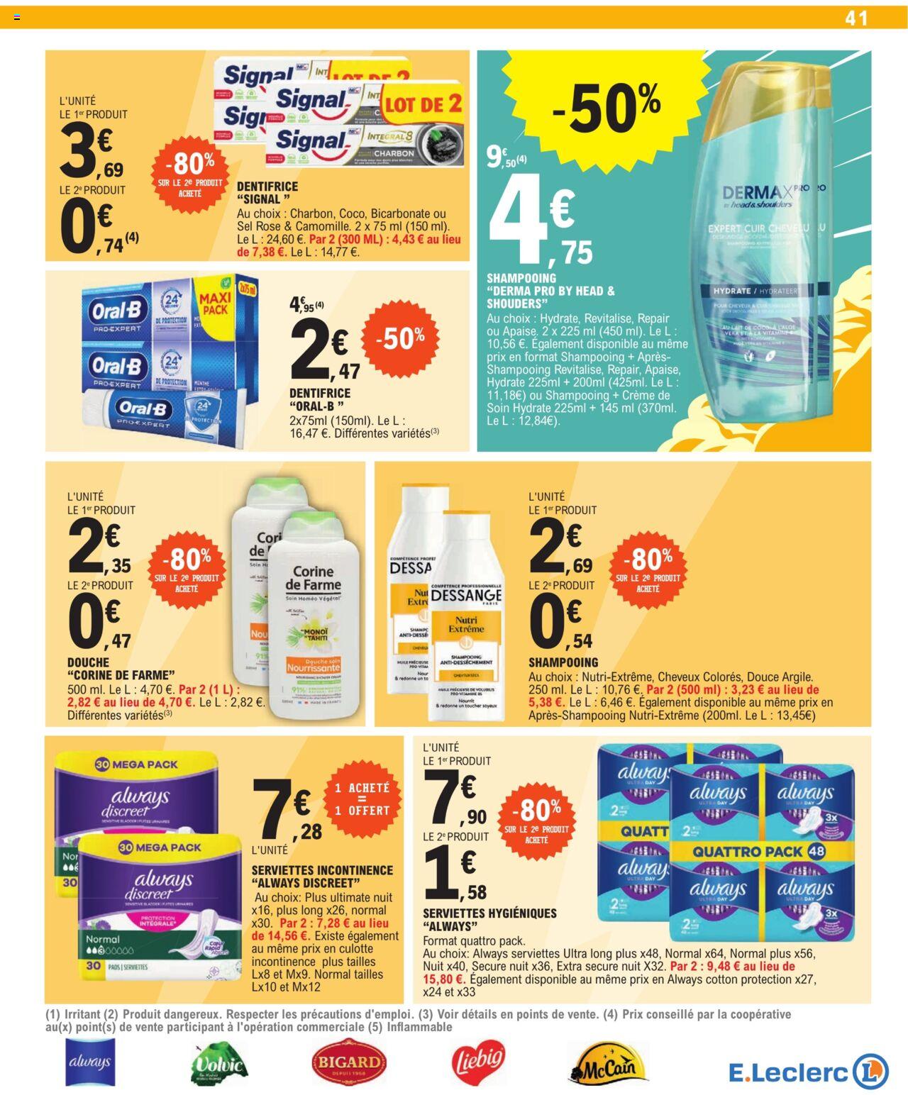 Catalogue E.leclerc 3 – 13 Janvier 2024 Page 41