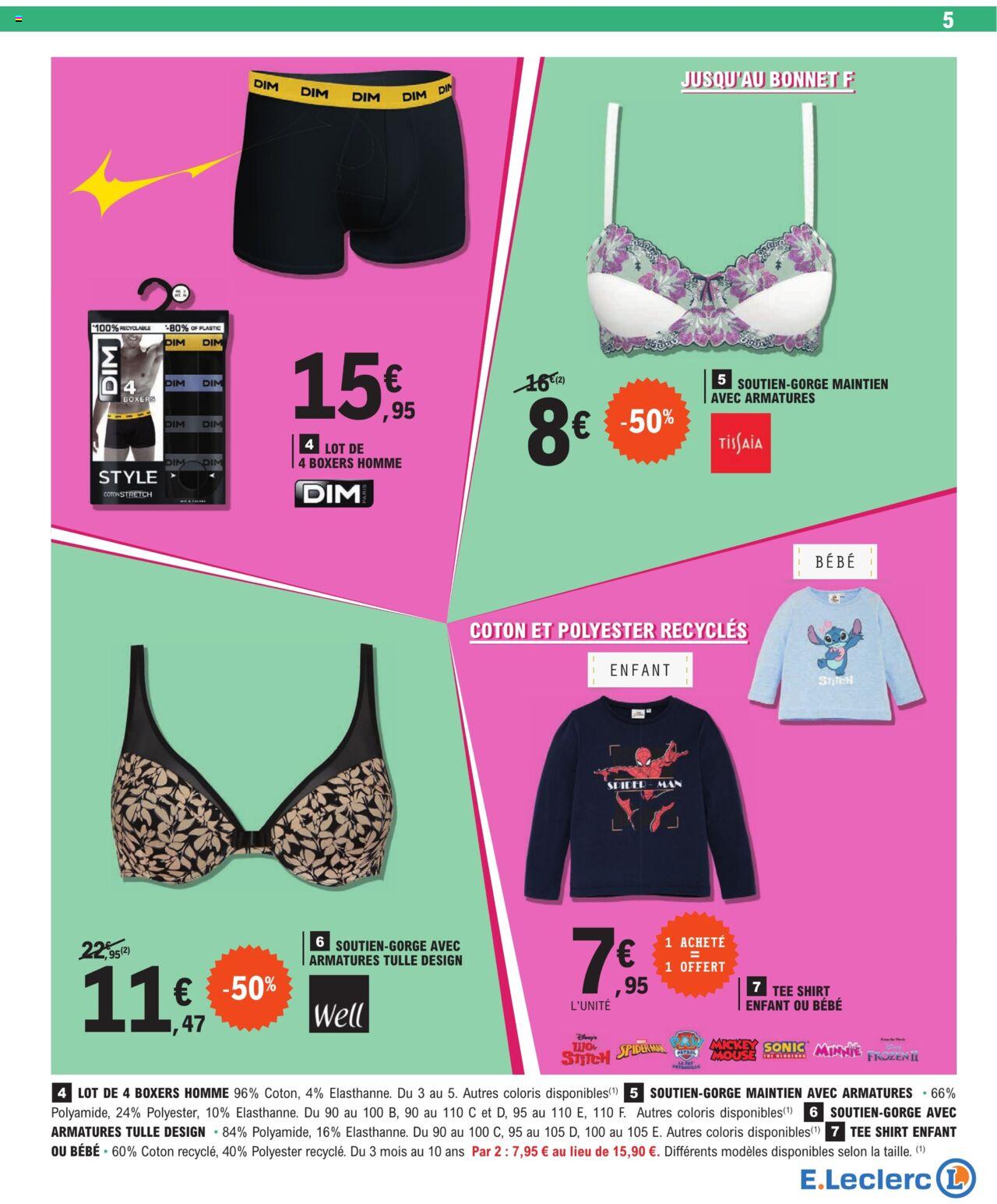 Catalogue E.leclerc 3 – 13 Janvier 2024 Page 5