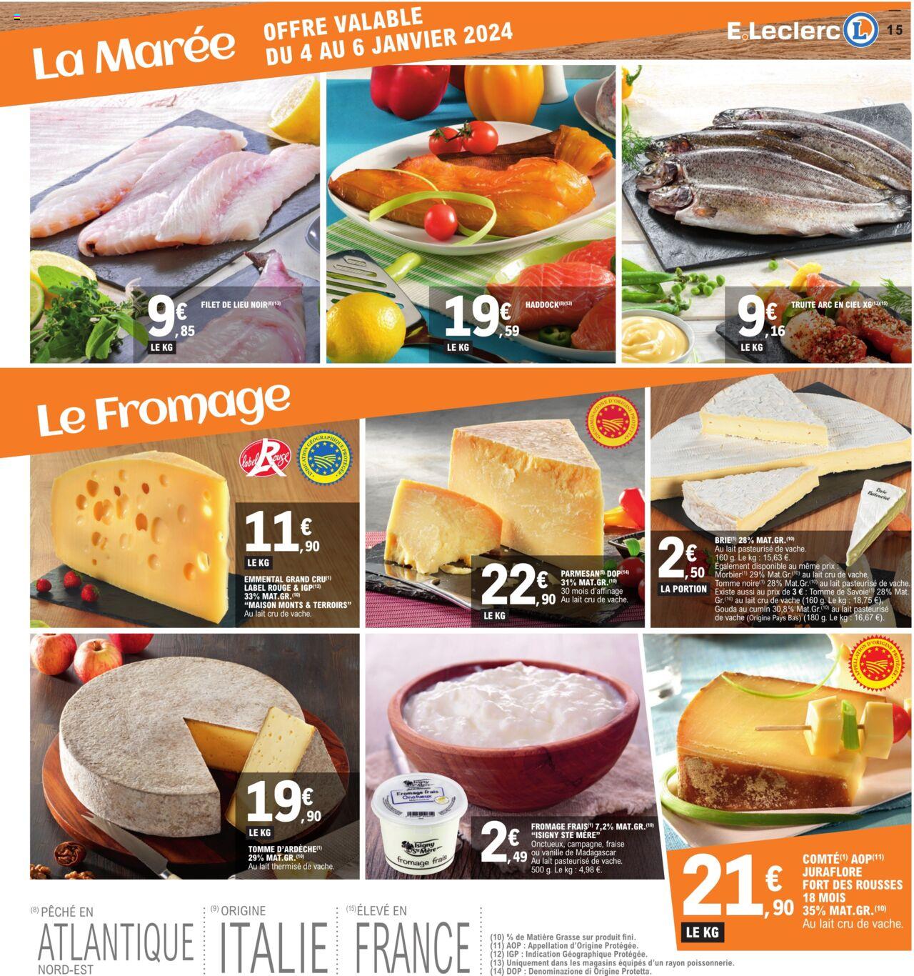 Catalogue E.leclerc 3 – 14 Janvier 2024 Page 15