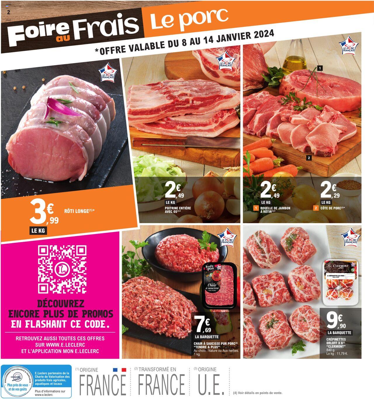 Catalogue E.leclerc 3 – 14 Janvier 2024 Page 2