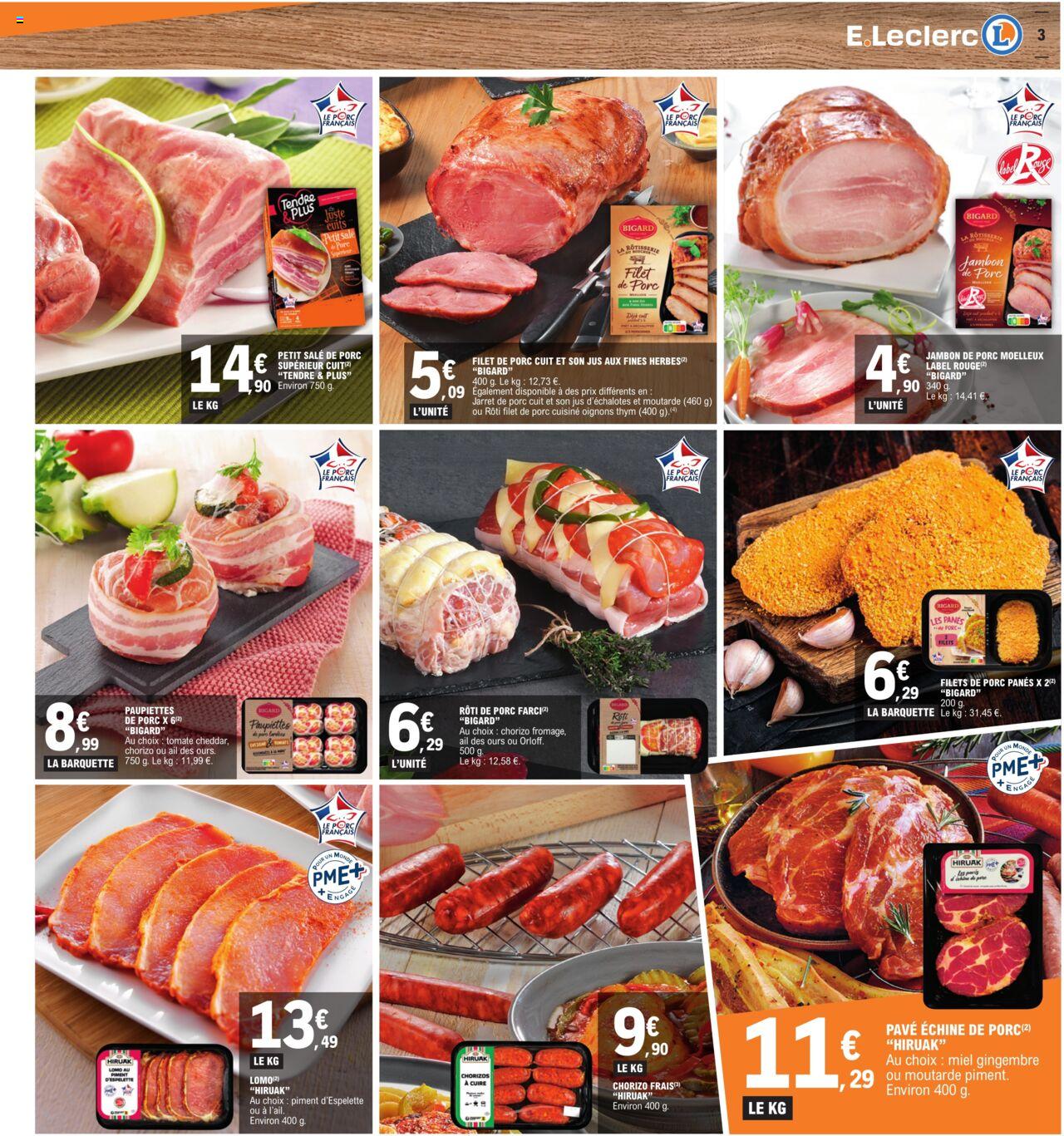 Catalogue E.leclerc 3 – 14 Janvier 2024 Page 3