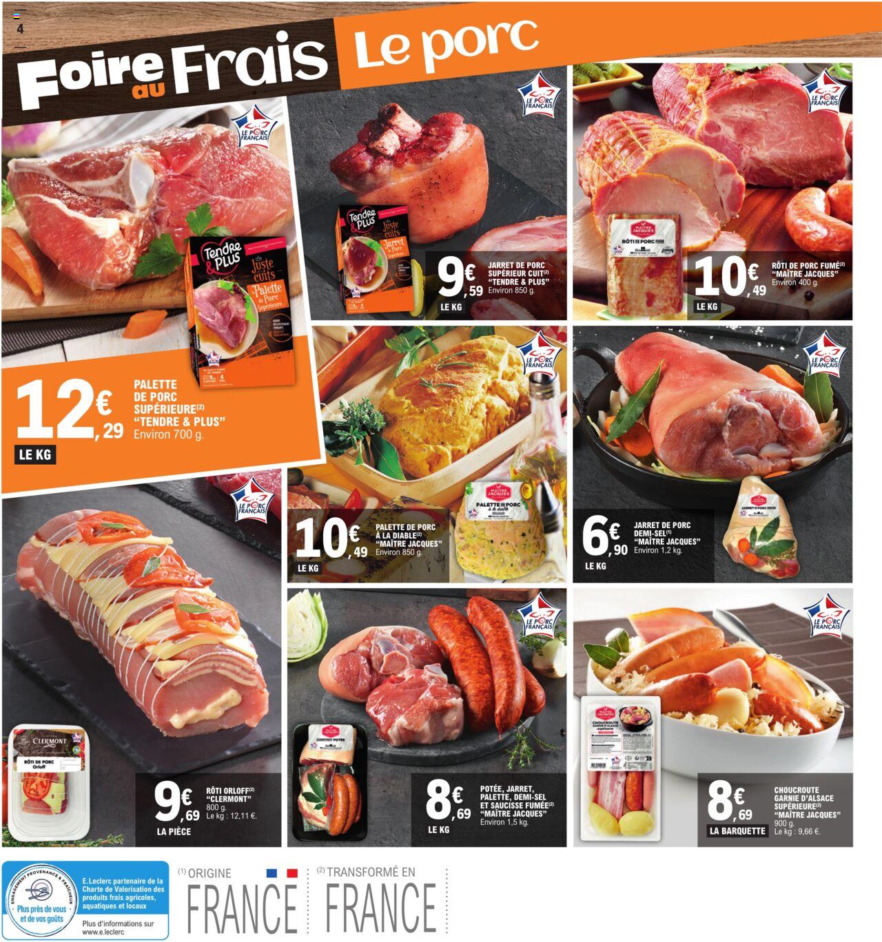 Catalogue E.leclerc 3 – 14 Janvier 2024 Page 4