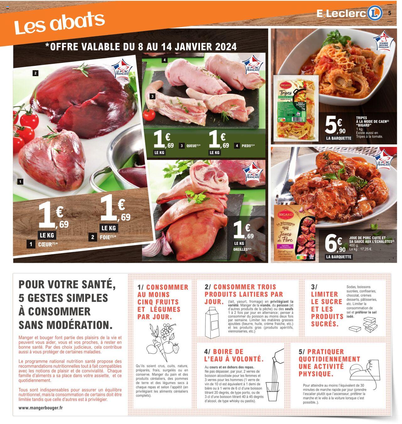 Catalogue E.leclerc 3 – 14 Janvier 2024 Page 5