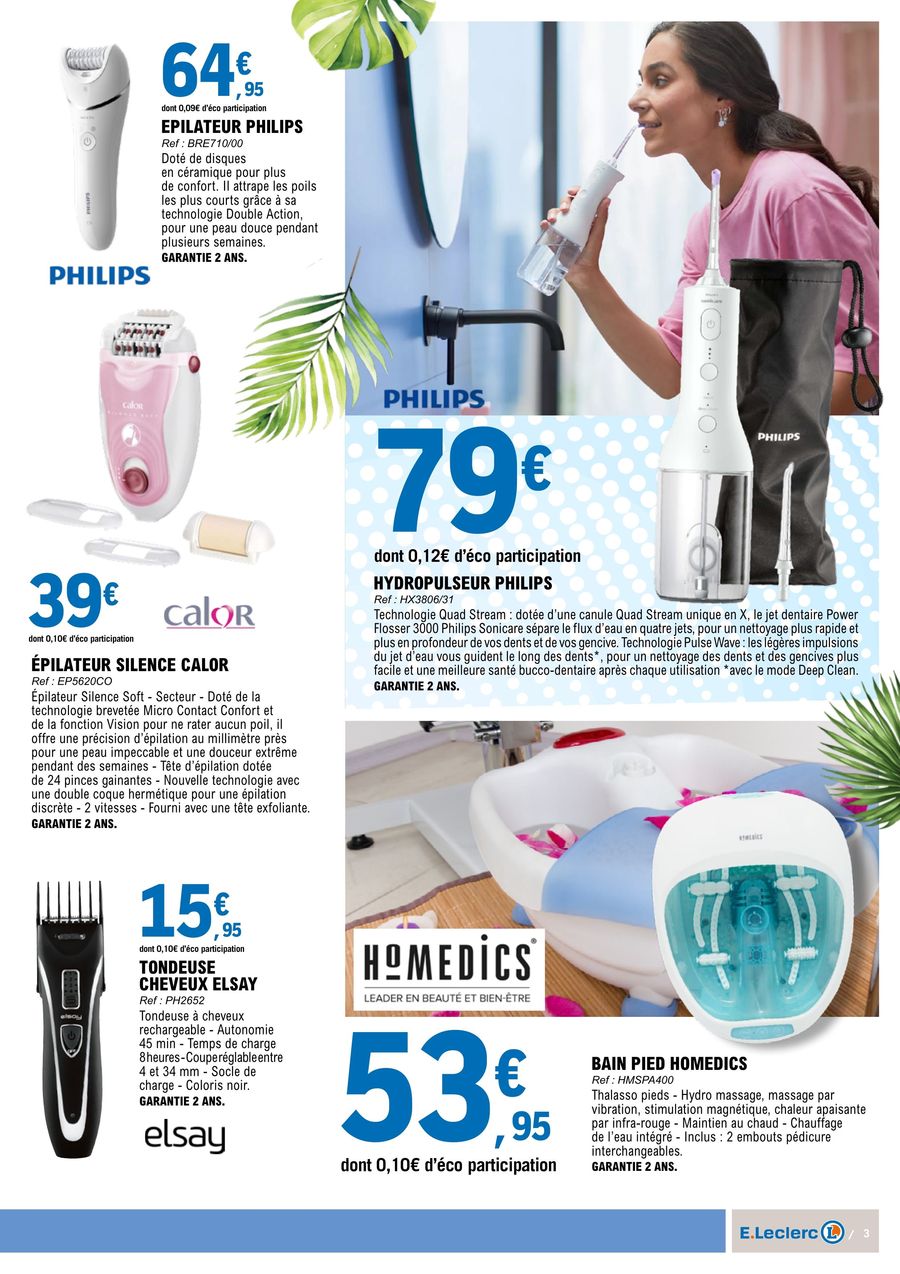 Catalogue E.leclerc 3 – 15 Octobre 2023 Page 3