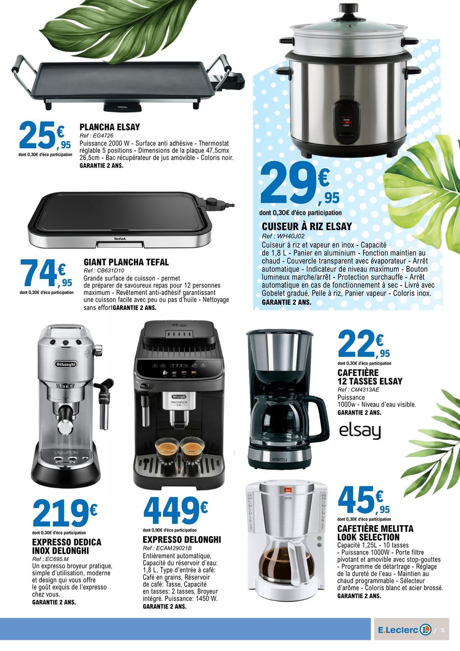 Catalogue E.leclerc 3 – 15 Octobre 2023 Page 5