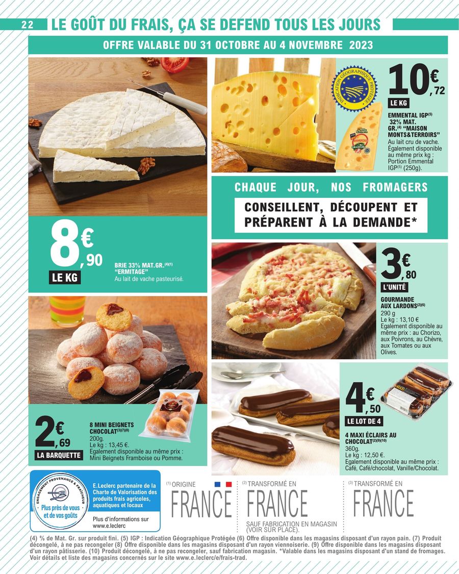 Catalogue E.leclerc 31 Octobre – 11 Novembre 2023 Page 22