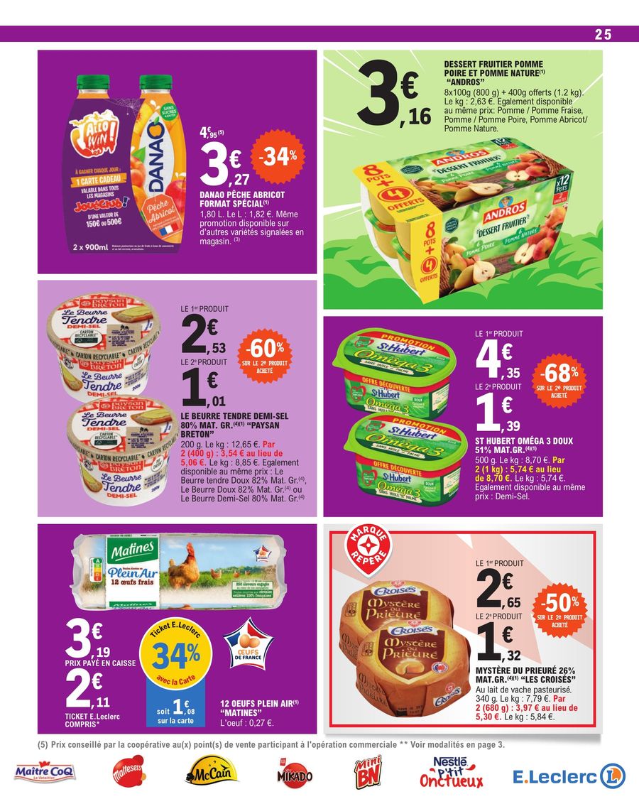 Catalogue E.leclerc 31 Octobre – 11 Novembre 2023 Page 25