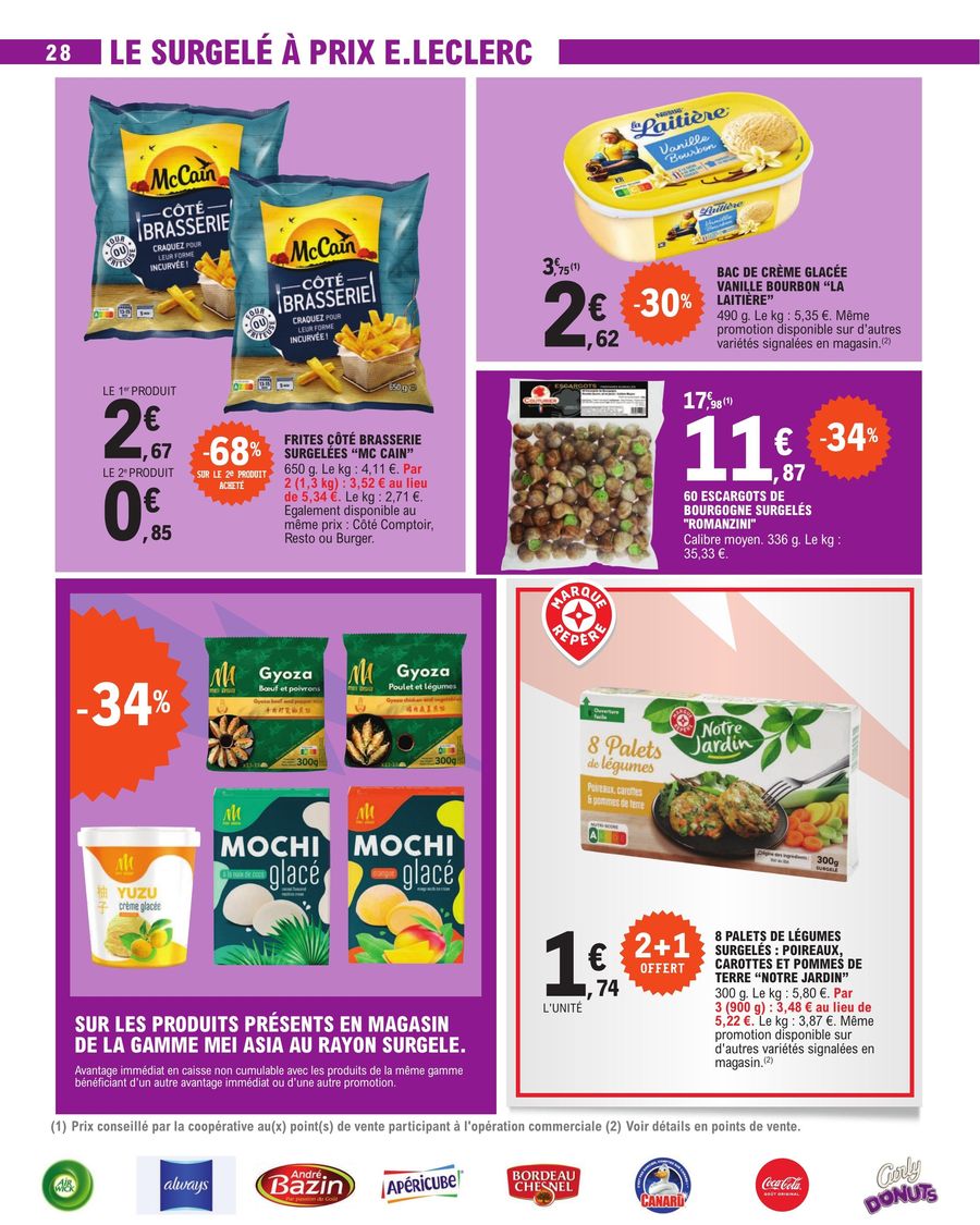 Catalogue E.leclerc 31 Octobre – 11 Novembre 2023 Page 28