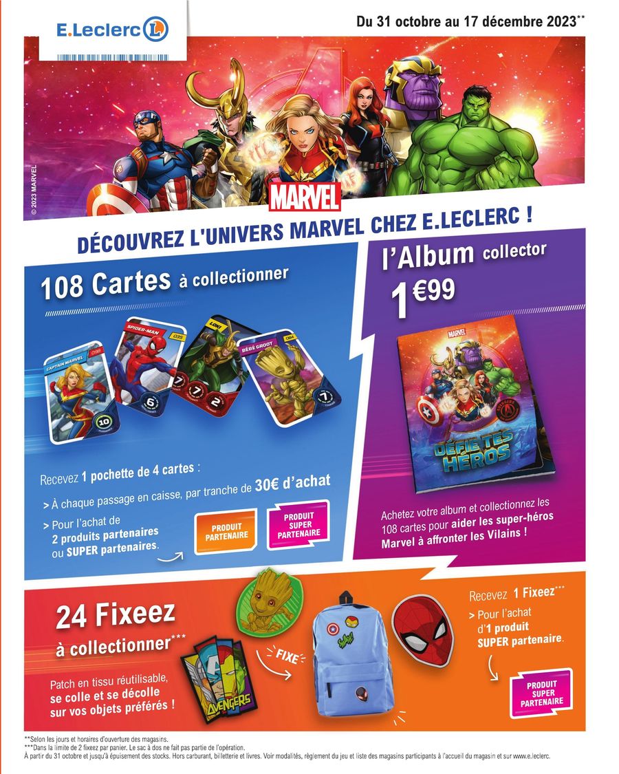 Catalogue E.leclerc 31 Octobre – 11 Novembre 2023 Page 3