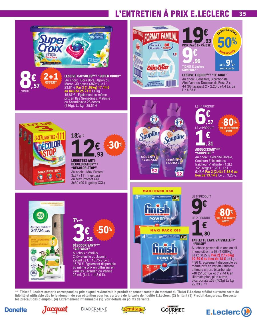 Catalogue E.leclerc 31 Octobre – 11 Novembre 2023 Page 35