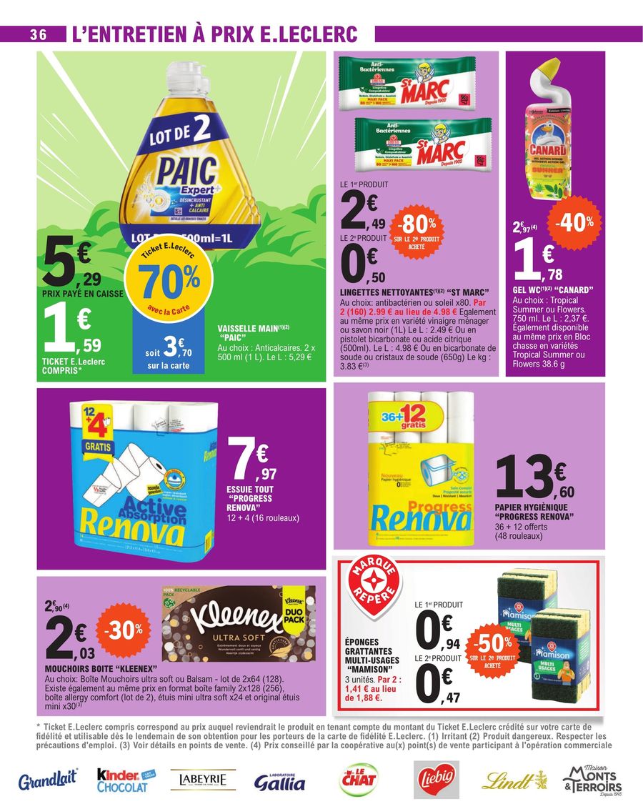Catalogue E.leclerc 31 Octobre – 11 Novembre 2023 Page 36